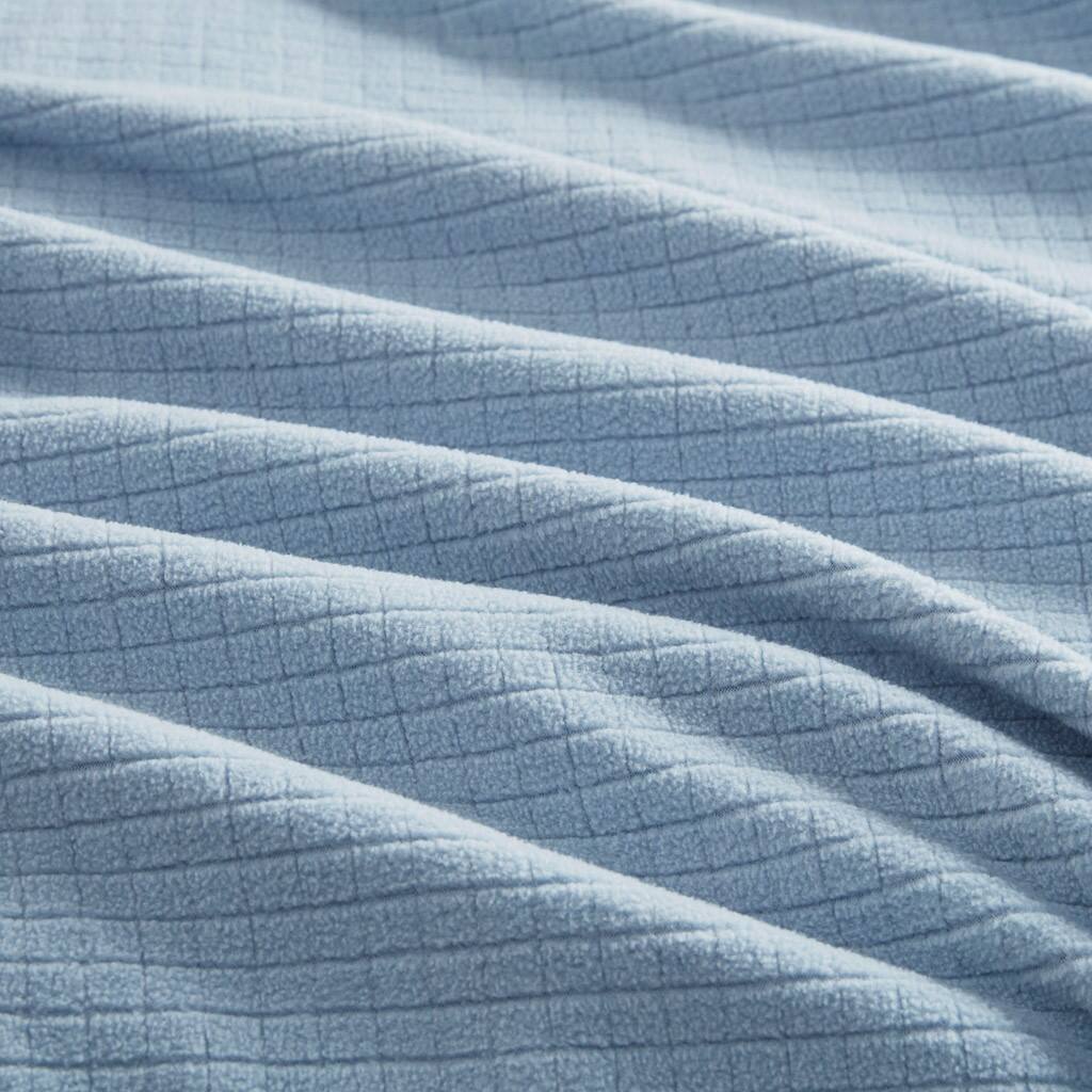 Alt View 5. Gracie Mills - Gracie Mills Griffin Microfleece Blanket Collection - Blue.
