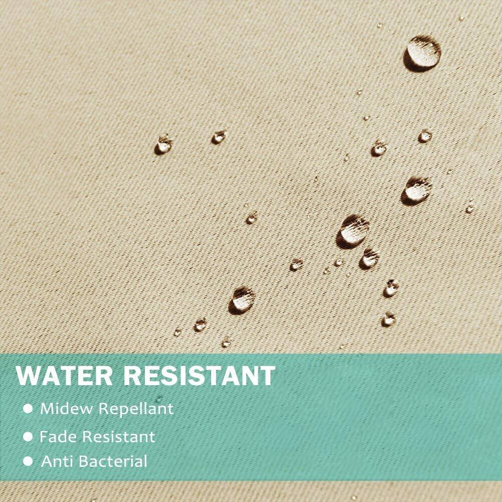 WATER RESISTANT  
- Midew Repellant  
- Fade Resistant  
- Anti Bacterial