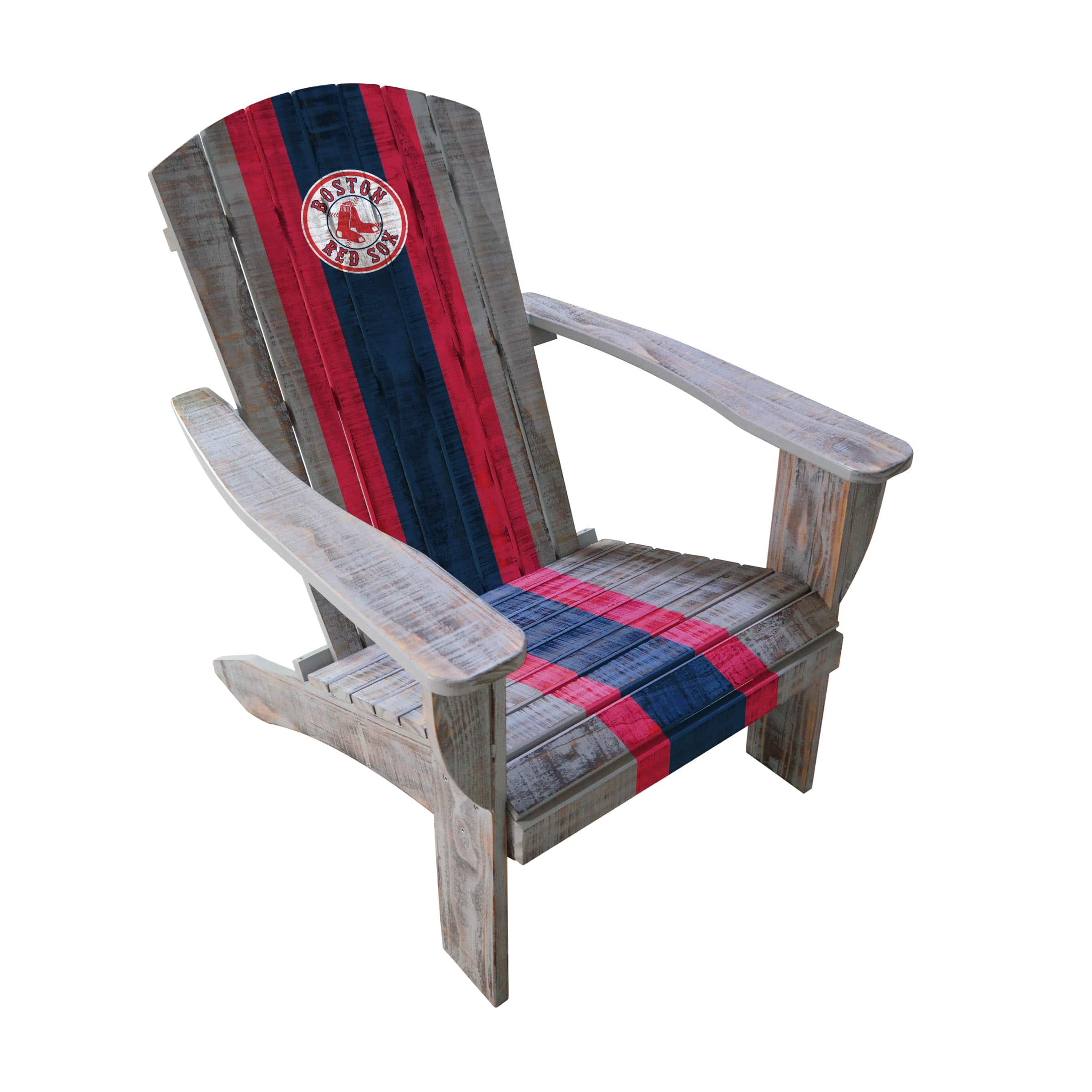 Imperial - Distressed Wood Adirondack Chair - Gray