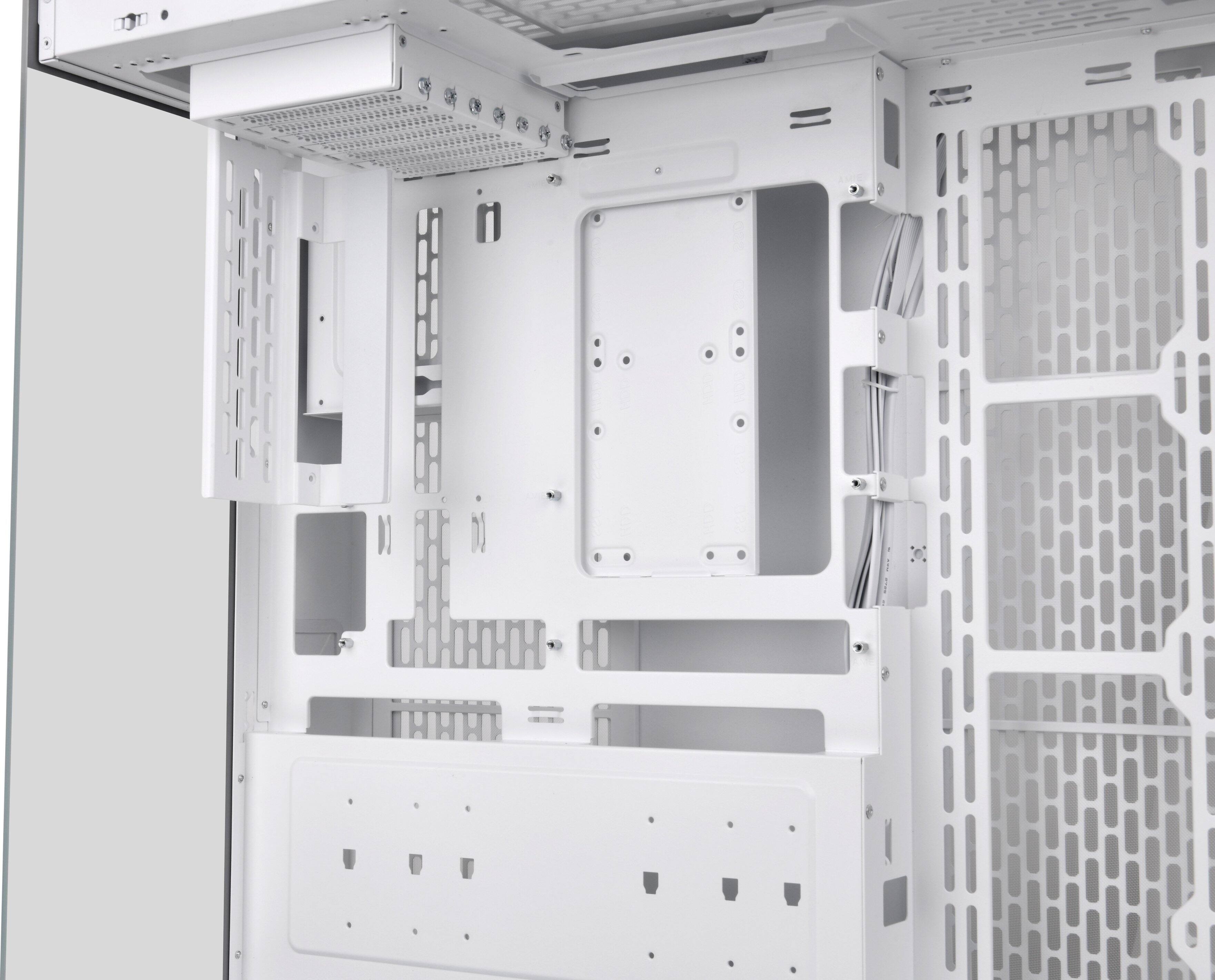 Alt View 25. Thermaltake - CTE E550 TG Mid Tower ATX PC Case - Snow.