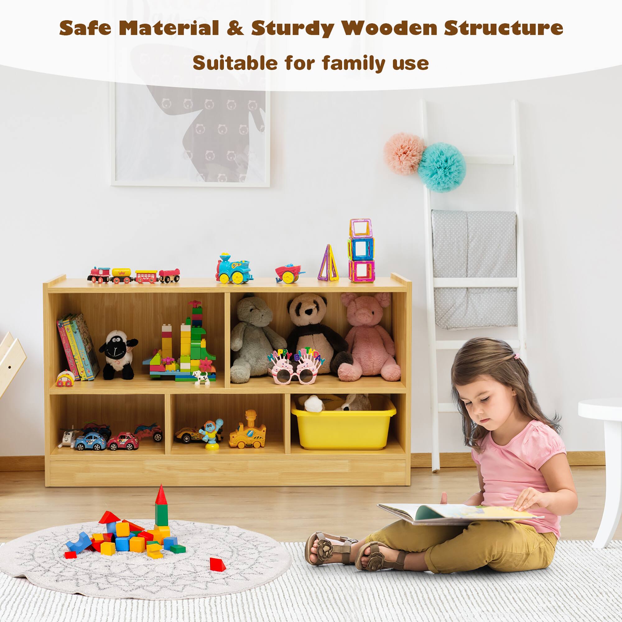 Safe Material & Sturdy Wooden Structure Suitable for Family Use