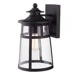 Globe Electric - Vintage 1-Light Natural Bronze Ezekiel Wall Sconce