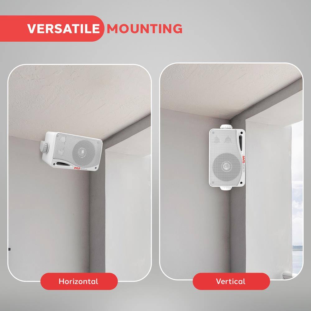 VERSATILE MOUNTING
Horizontal
Vertical