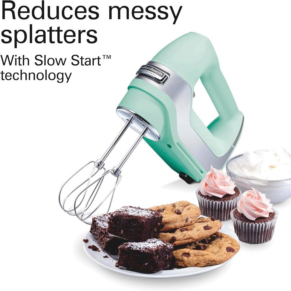 Reduces messy splatters  
With Slow Start™ technology