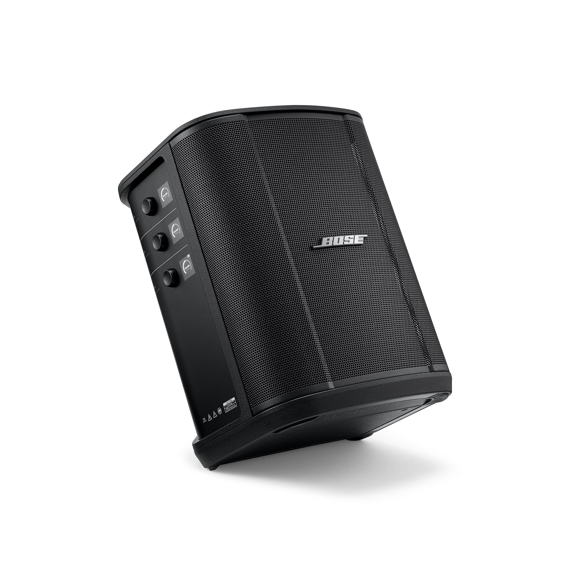 Left. Bose - S1 Pro+ Portable Wireless PA System - Black.