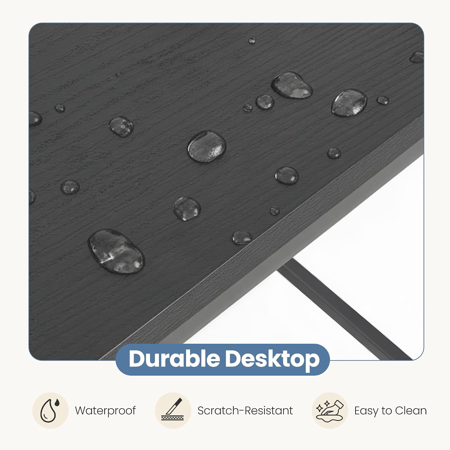 Durable Desktop Waterproof Scratch-Resistant Easy to Clean