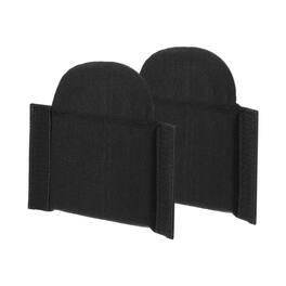 Unique Bargains - Camera Bag Divider, 2pcs 6.5"x6.3"x0.55" Shockproof Insert for Nikon DSLR - Black