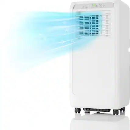 Front. GARVEE - 8000 BTU Ultra Quiet Portable Air Conditioner-350 Sq.Ft.