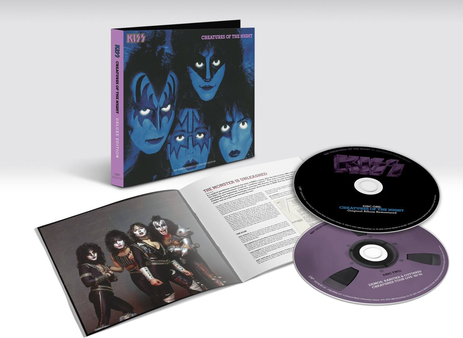 Kiss - Creatures Of The Night (40th Anniversary)  - COMPACT DISCS [CD]