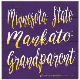 Jardine - Minnesota State Mavericks 10'' x 10'' Grandparent Plaque - Purple