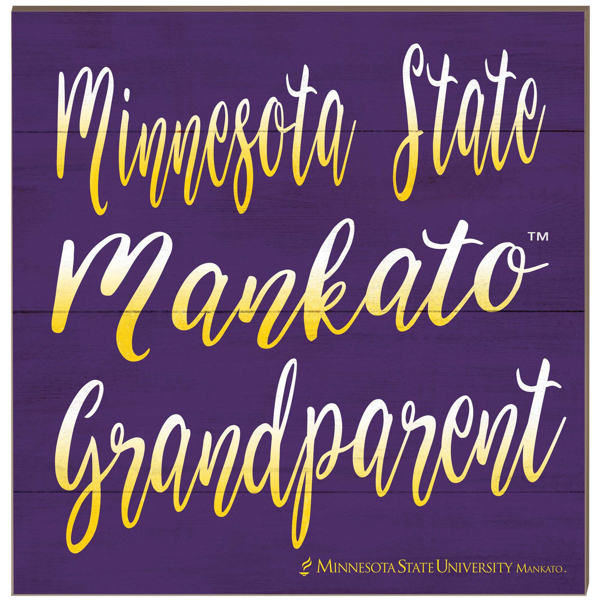 Minnesota State Mavericks 10'' x 10'' Grandparent Plaque
