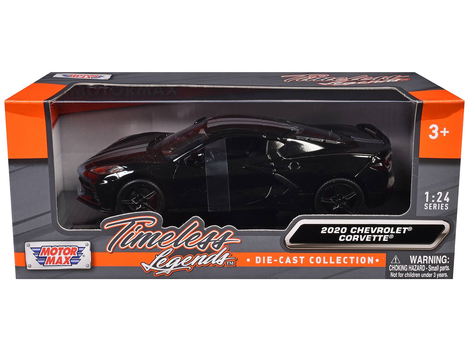 NOTORMAX C9 M A CLIA P 3+ 1:24 SERIES 2020 CHEVROLET MOTOR Timeless CORVETTE MAX Legends TM DIE-CAST COLLECTION WARNING: CHOKING HAZARD Small parts. Not for children under 3 years.