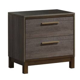 Manhattan Lane - Manvel Contemporary Style Night Stand - Antique Gray