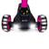 Alt View Zoom 11. KIMI - ICON Kid's Electric Folding Scooter w/ 10 miles Max Range & 5 Mph Max Speed - Pink.