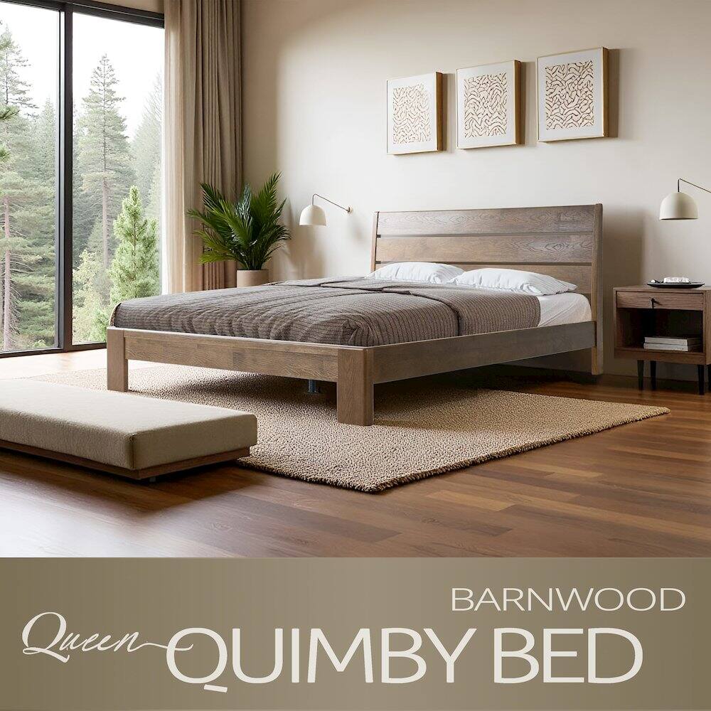 BARNWOOD Queen QUIMBY BED