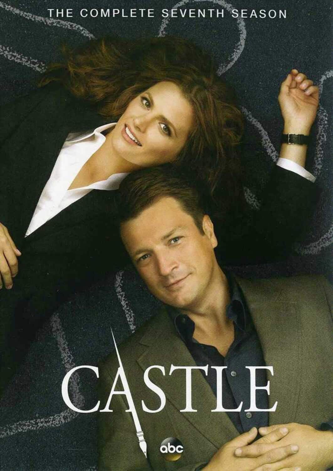 Front. Castle: The Complete Seventh Season - DVD.