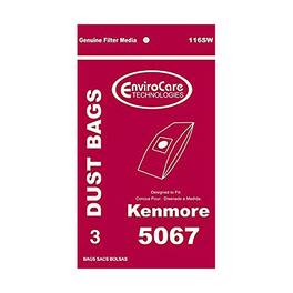 EnviroCare - 3-Pack Kenmore Upright Vacuum Bags – Type X Replaces 50678, 20-50678, 2050678