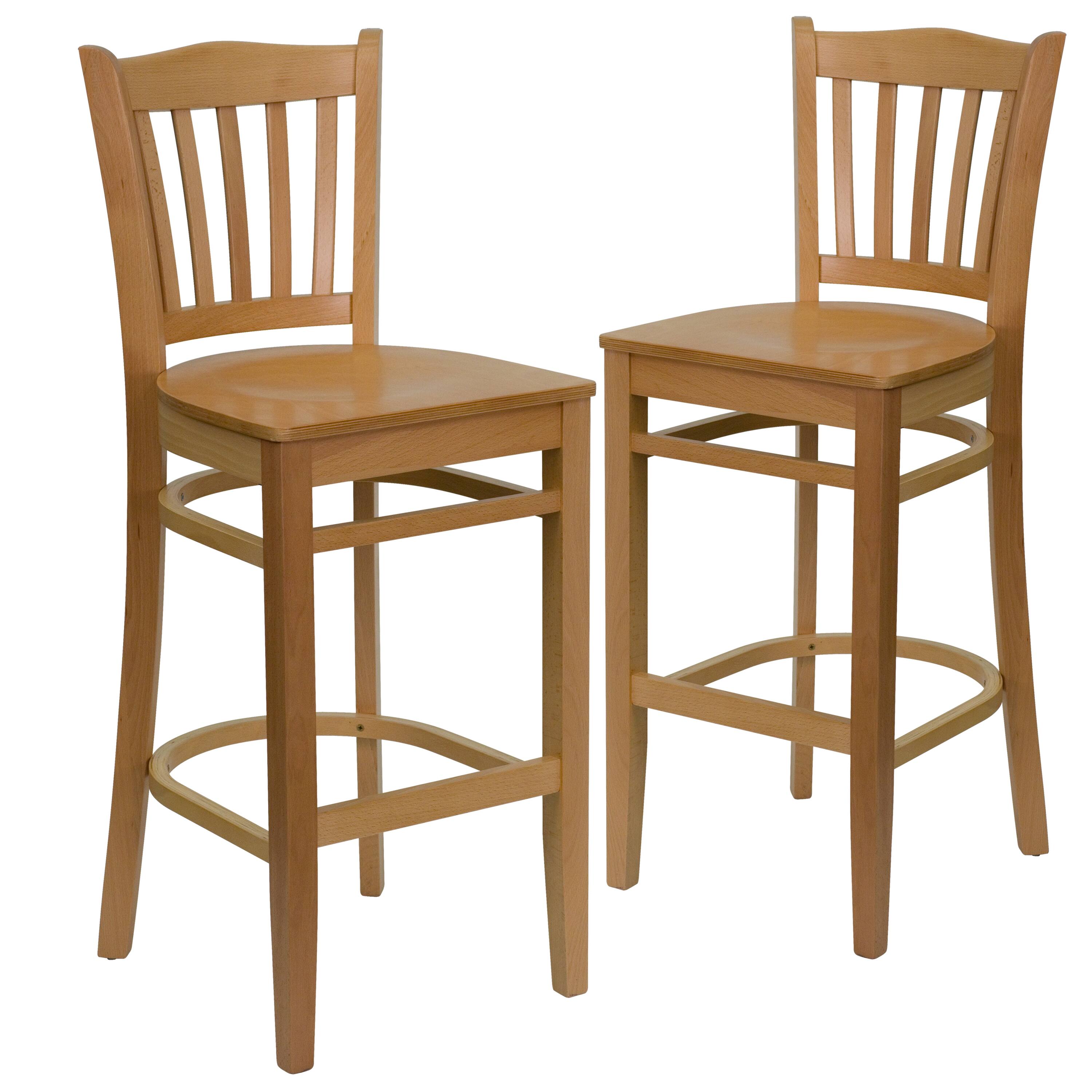 Natural Wood Seat/Natural Wood Frame