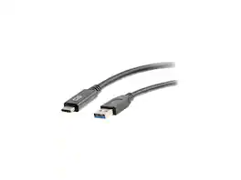 Cables to Go - C2G 28833 USB 3.0 USB-C to USB-A Cable M/M, Black (USB IF Certified) (10 Feet, 3.04 Meters)