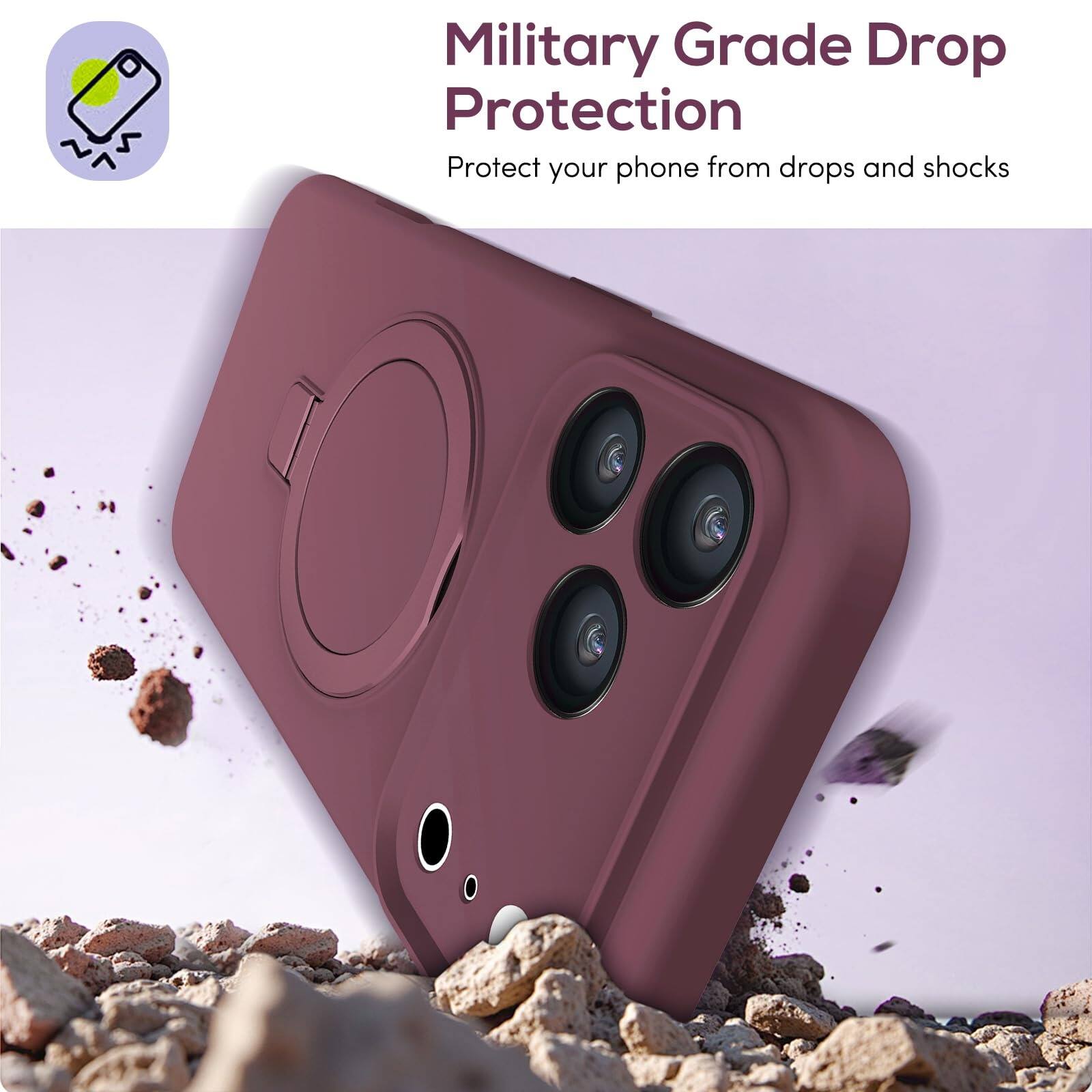 Military Grade Drop Protection  
Protect your phone from drops and shocks