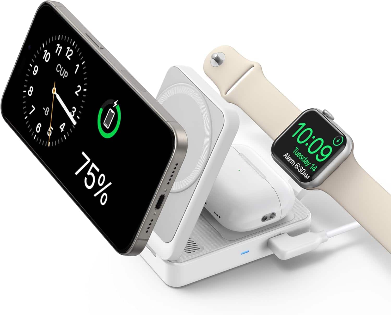 10 11 12 9 CUP 1 8 2 4 7 -8 3 6 5 4 75% 10:09 + Alarm Tuesday 14 6:30AM