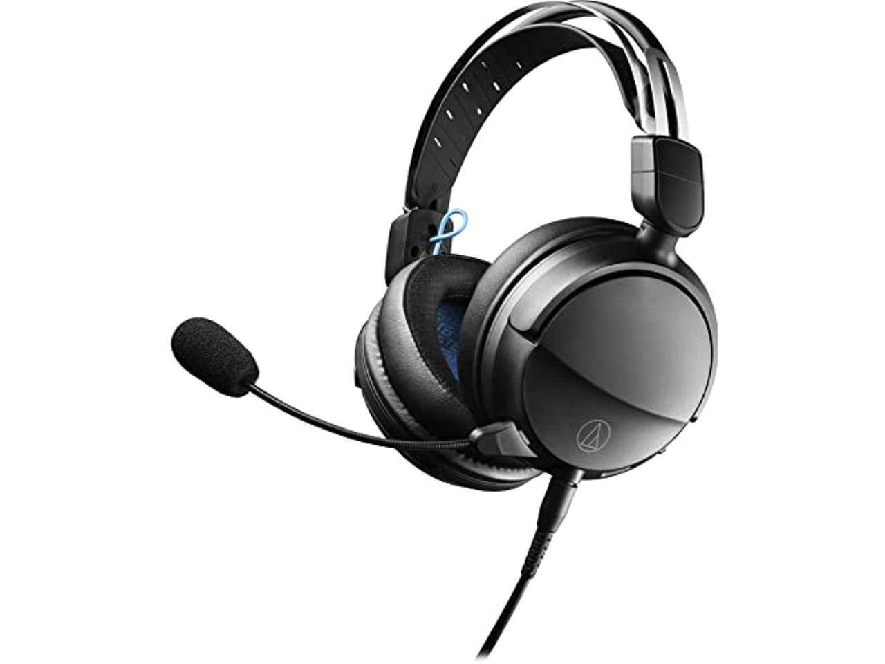 Alt View 8. Audio-Technica - Audio-Technica ATH-GL3BK Closed-Back Gaming Headset, Black.