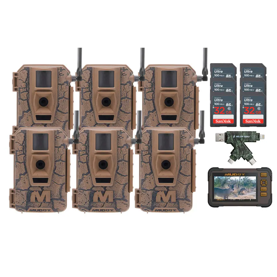 100mb Camera Muddy Mitigator Cellular Camera 24Mp On Demand Photo Dual Network with ...