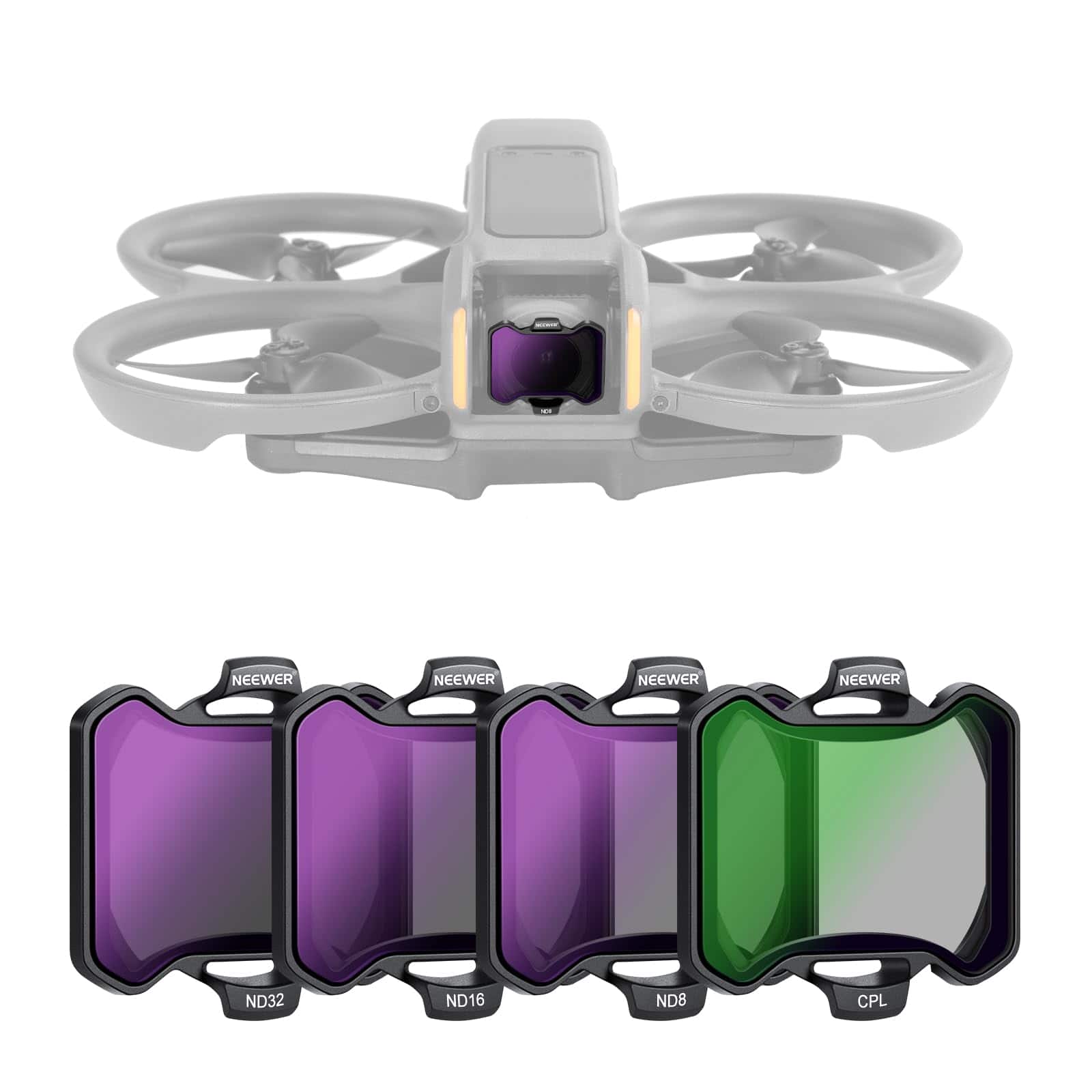 Neewer - DJI Avata 2 CPL + ND8/16/32 4-Pack price history on PriceWatchPro