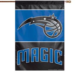 WinCraft - Orlando Magic 28" x 40" Primary Logo Single-Sided Vertical Banner - Multicolor