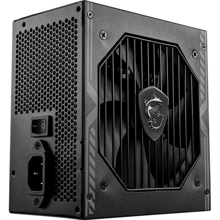 Alt View 3. MSI - MSI MAG A550BN 550W Power Supply - 120 V AC, 230 V AC Input - 3.3 V, 5 V, 12 V, -12 V Output - 1 +12V Rails - 1 Fan(s) -.