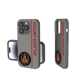Keyscaper - MLS - Atlanta United FC Sidebar Soft Touch iPhone Case - 14 - Gray