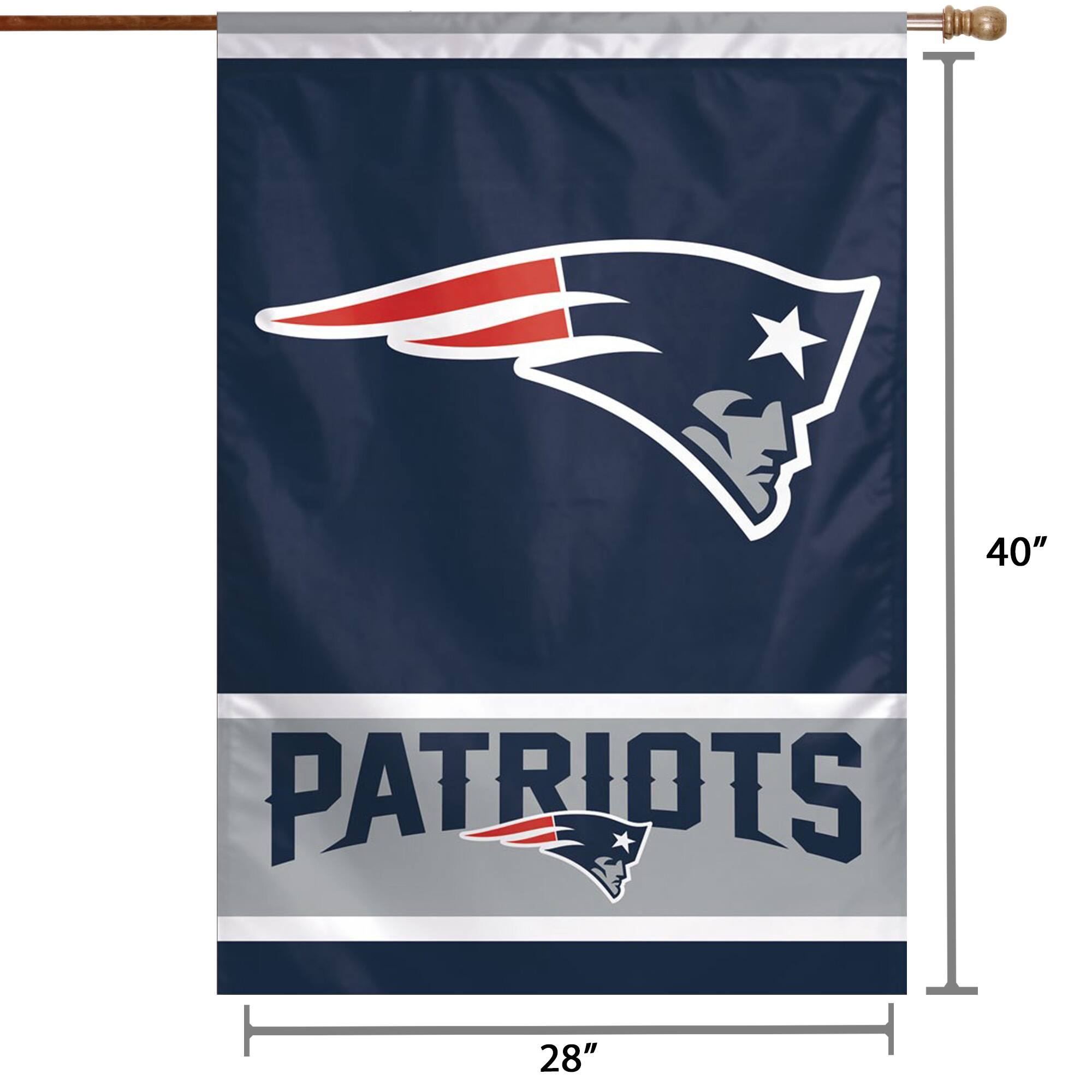 40" x 28"  
PATRIOTS