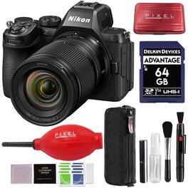Z5 II Mirrorless Camera w/ 24-105mm f/4-7.1 Lens & Advanced Accessories Bundle | 2020 | nikon z5 II 24-105mm f/4 - Black