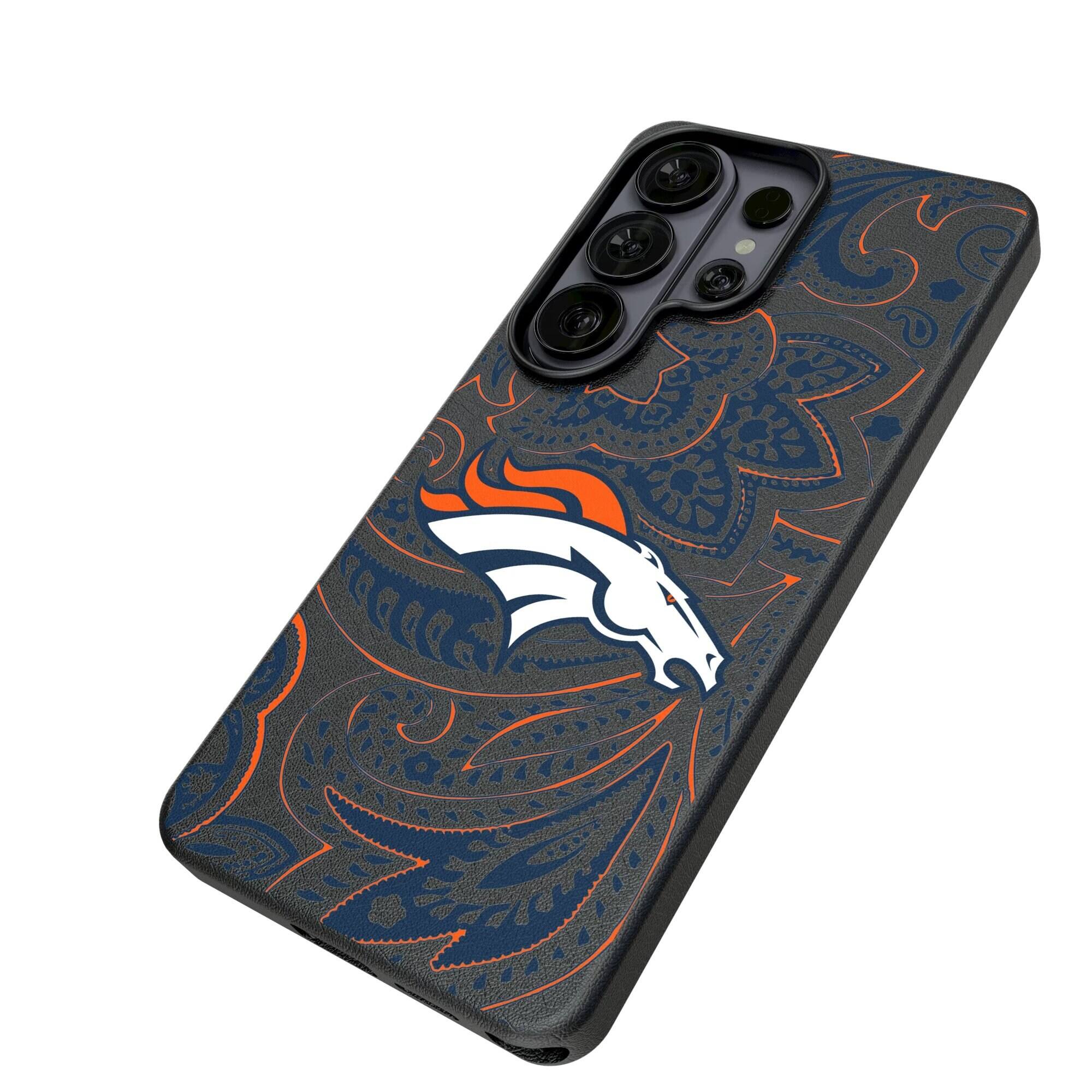 Alt View 1. Keyscaper - Paisley Galaxy Magnetic Bump Case - S26 - Black.