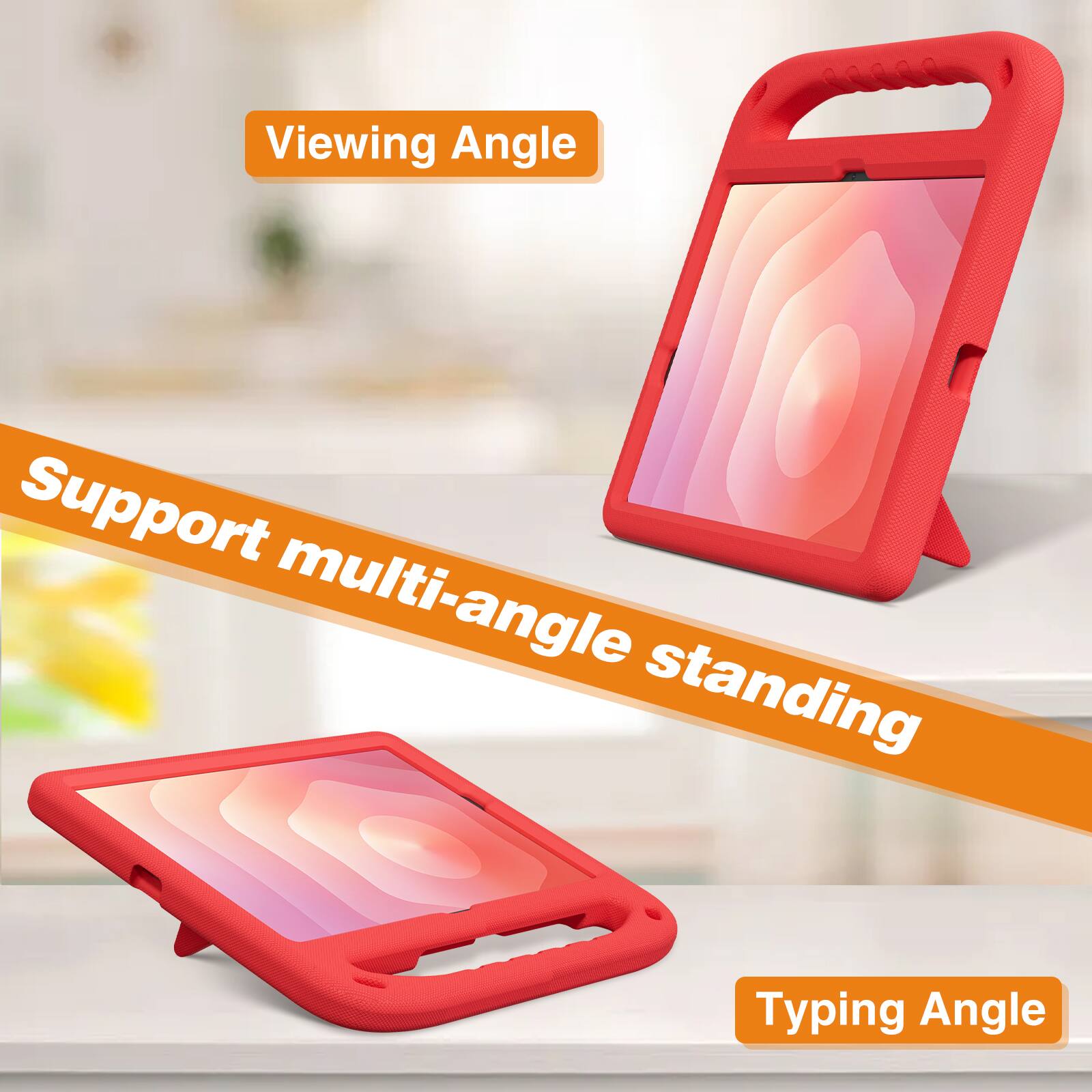 Viewing Angle Support multi-angle standing Typing Angle