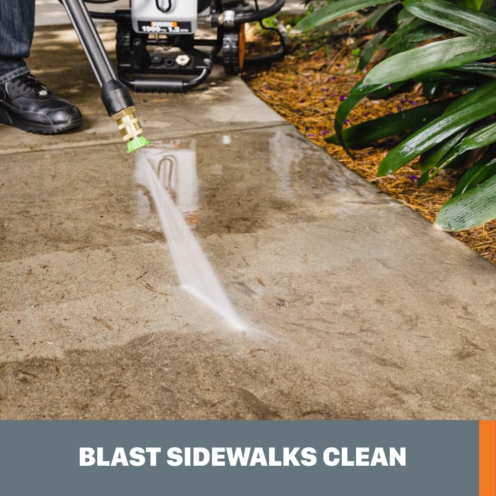 C WOROE 1900 12p BLAST SIDEWALKS CLEAN