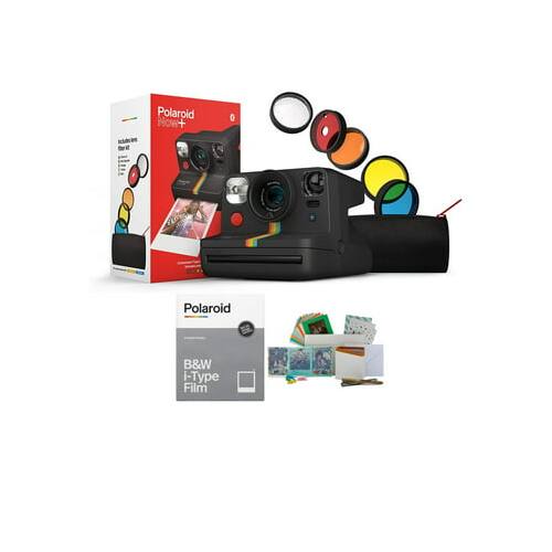 Polaroid + Wet Plate + Polaroid B&W i-Type Film