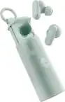 Front. Skullcandy - Dime Evo True Wireless Bluetooth In-Ear Earbuds - Preppy Sage.