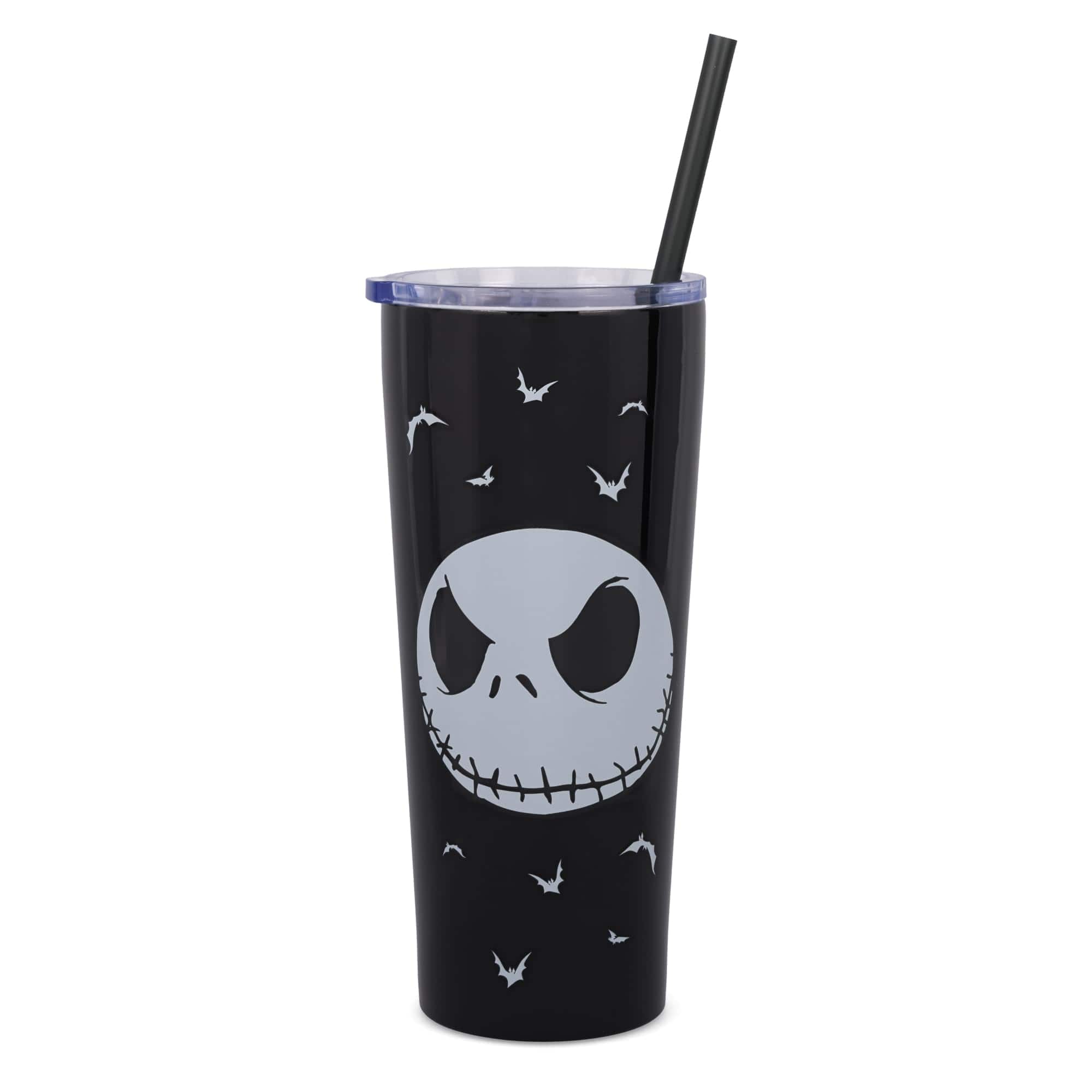 Disney - The Nightmare Before Christmas "Seriously Spooky" Stainless Steel Tumbler - Black