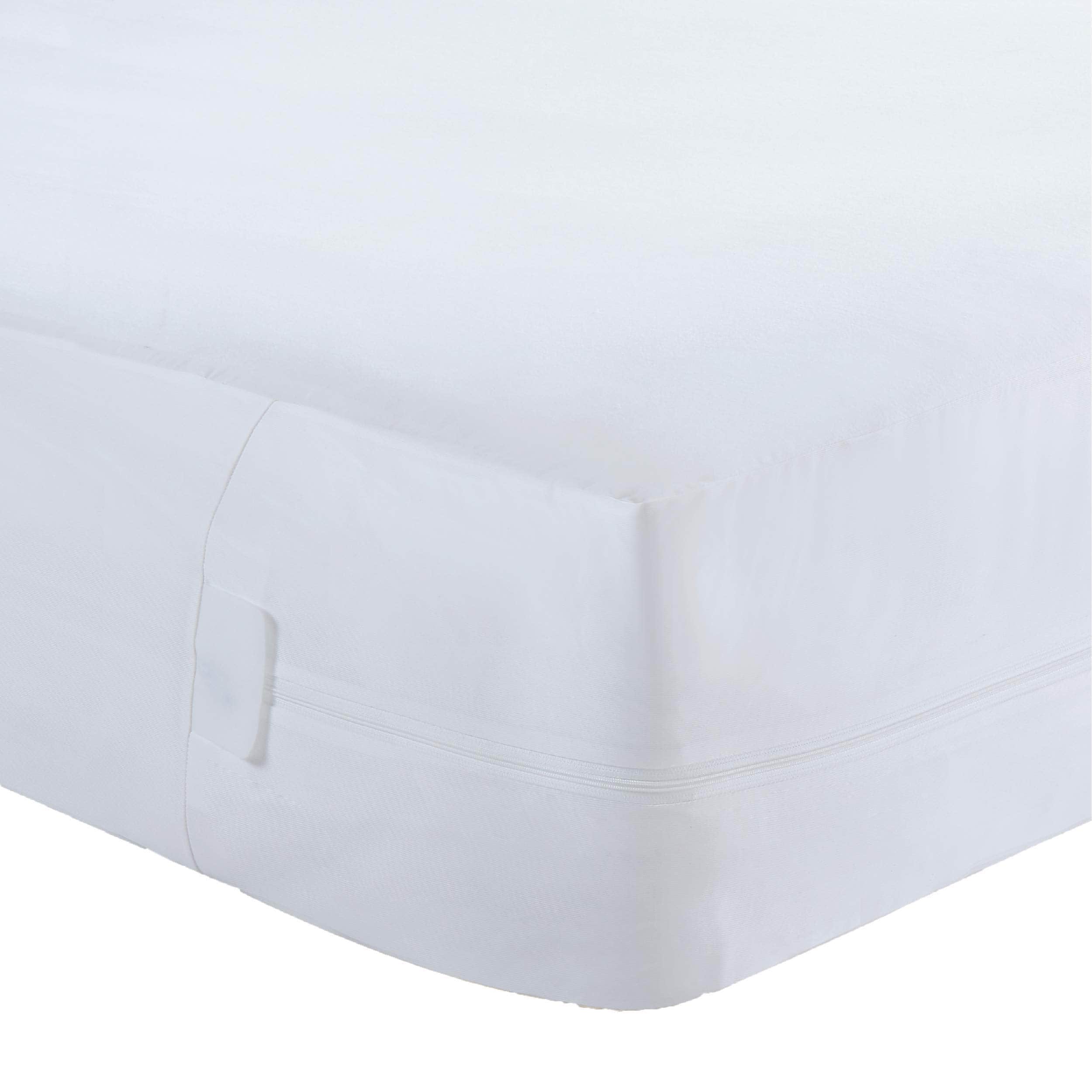 Comfort Essence - All-in-one Quiet Zip-up Box Spring Protector To Help Protect Against Bugs Dust And King - Default
