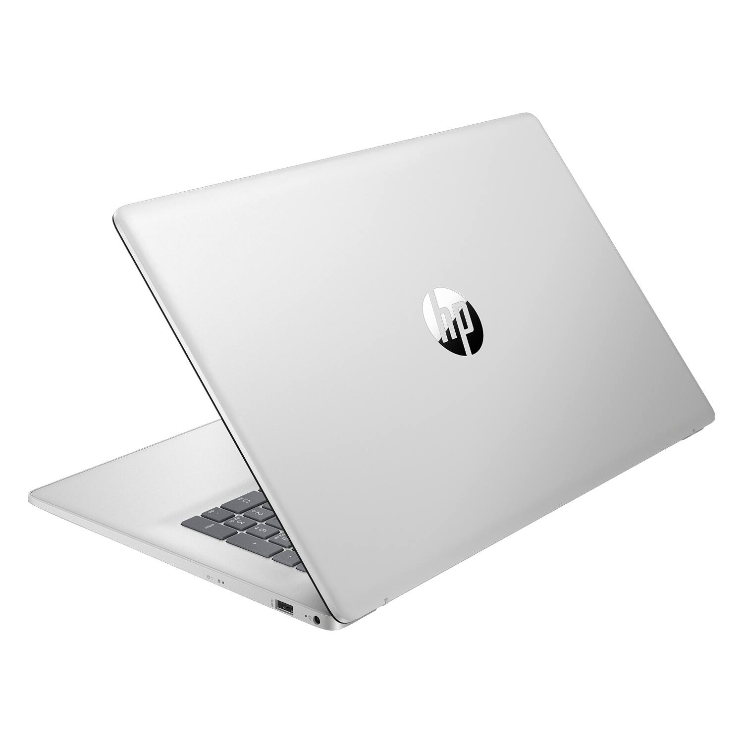 Alt View 3. HP - HP 17.3" Touch-Screen Laptop - AMD Ryzen 5 7530U - 16GB RAM - 1TB SSD - Windows 11 Pro - Natural Silver - Natural Silver.