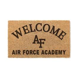 Jardine - Air Force Falcons 18" x 34" Welcome Coir Doomat - Brown