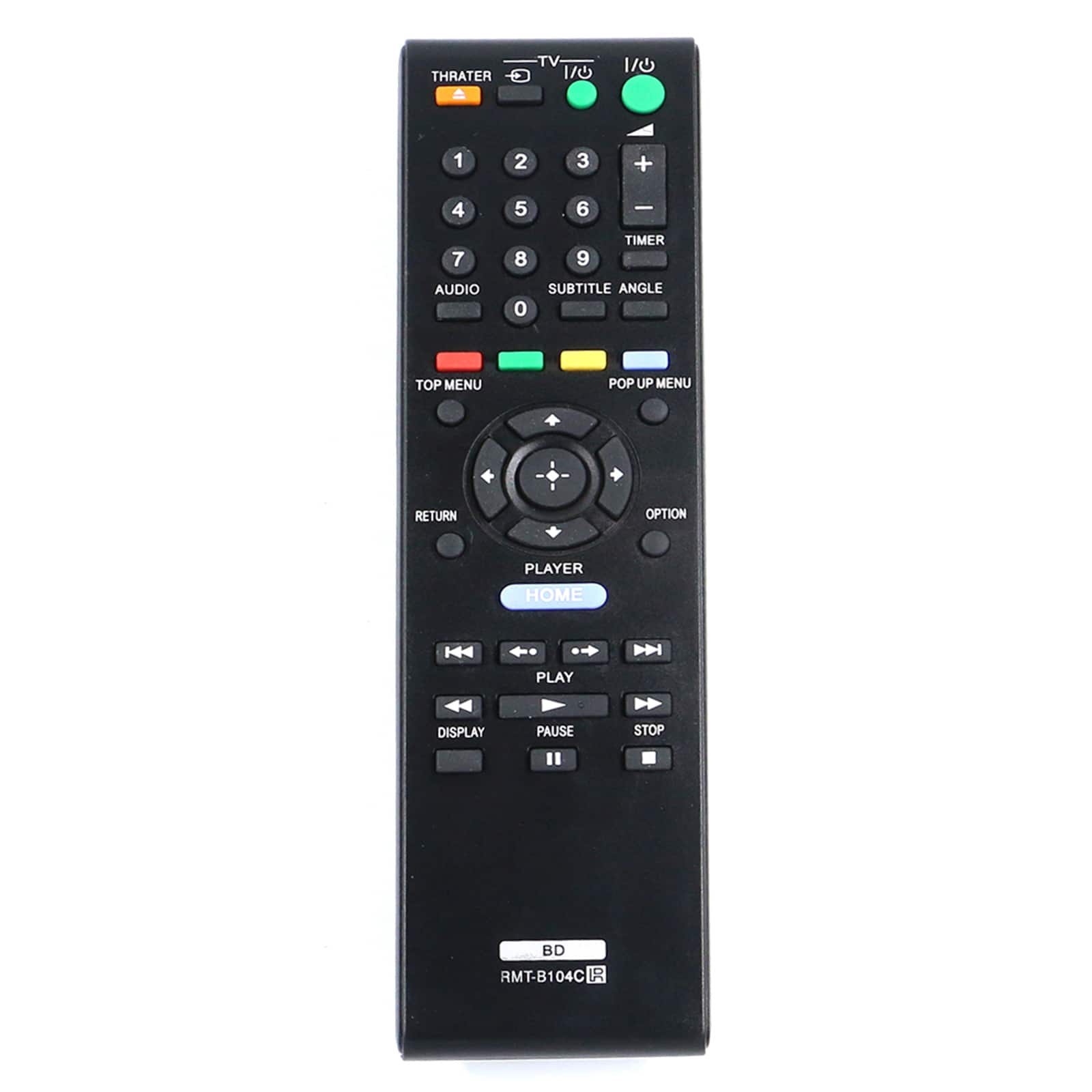 ALLIMITY - Replacement Remote Control RMT-B104C sub RMT-B104P RMT-B104A RMT-B105A, Fit for Sony Blu-Ray Player BDP-S185 BDP-S190 - Black price history on PriceWatchPro