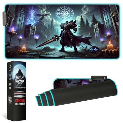 Reds Spade - Z Gaming Mouse Pad Desk Mat Extended Big Long Huge And Rgb Mousepad For A Computer Pc Mats Mousepads Shadowl - Frozen Warlord