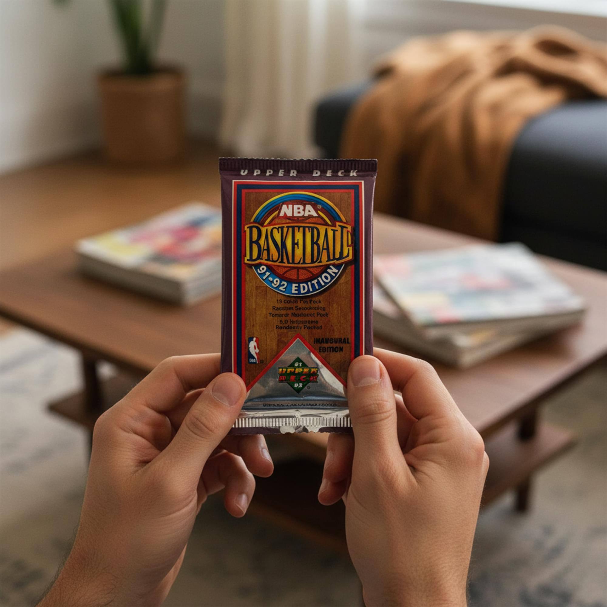 UPPER DECK NBA BASKETBALL 91-92 EDITION 5 Condiment Packet - Ketchup, Mustard, Tomato Ketchup, Ranch Dressing, and Mayonnaise.