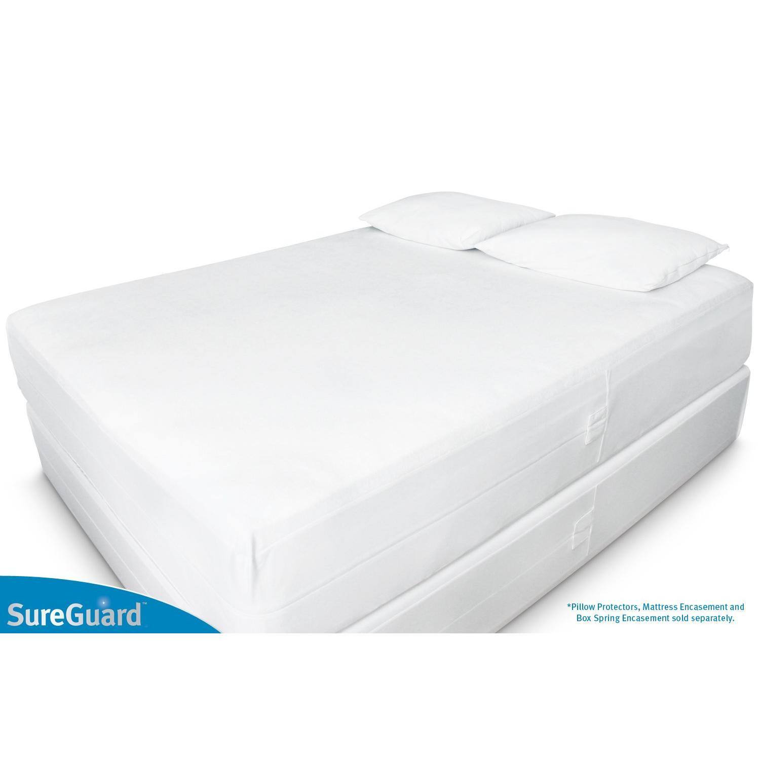 SureGuard  
*Pillow Protectors, Mattress Encasement and Box Spring Encasement sold separately.