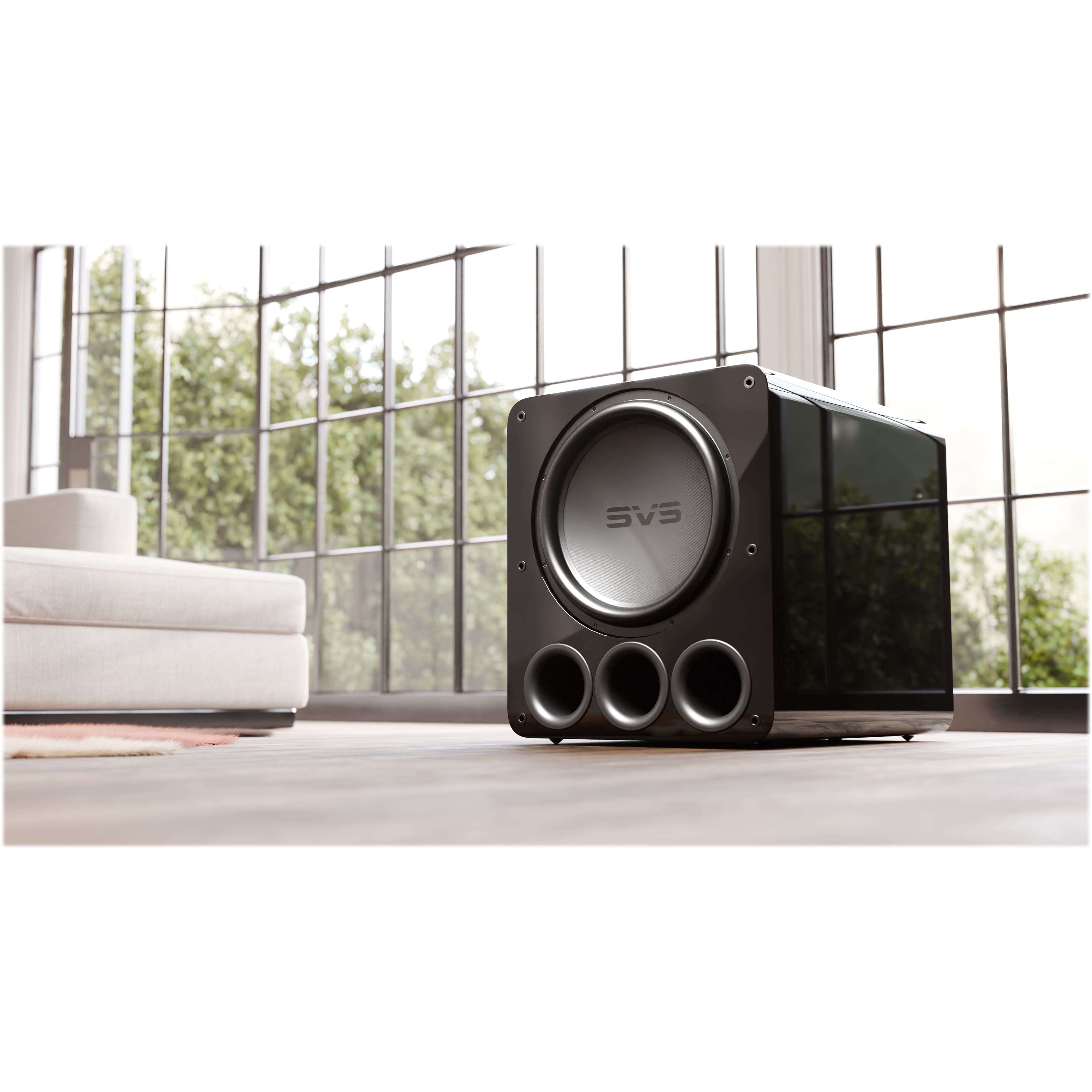 Alt View 18. SVS - PB17-Ultra R|Evolution 17" Powered Subwoofer - Piano Gloss Black.