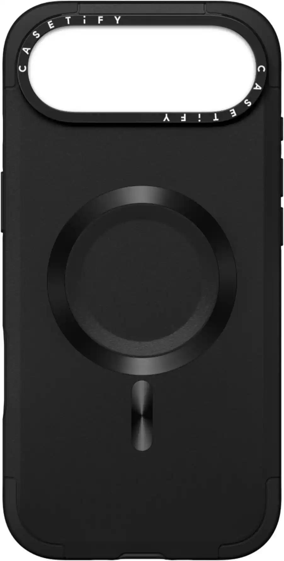 Front. CASETiFY - Apple iPhone Air Force Case - Black.