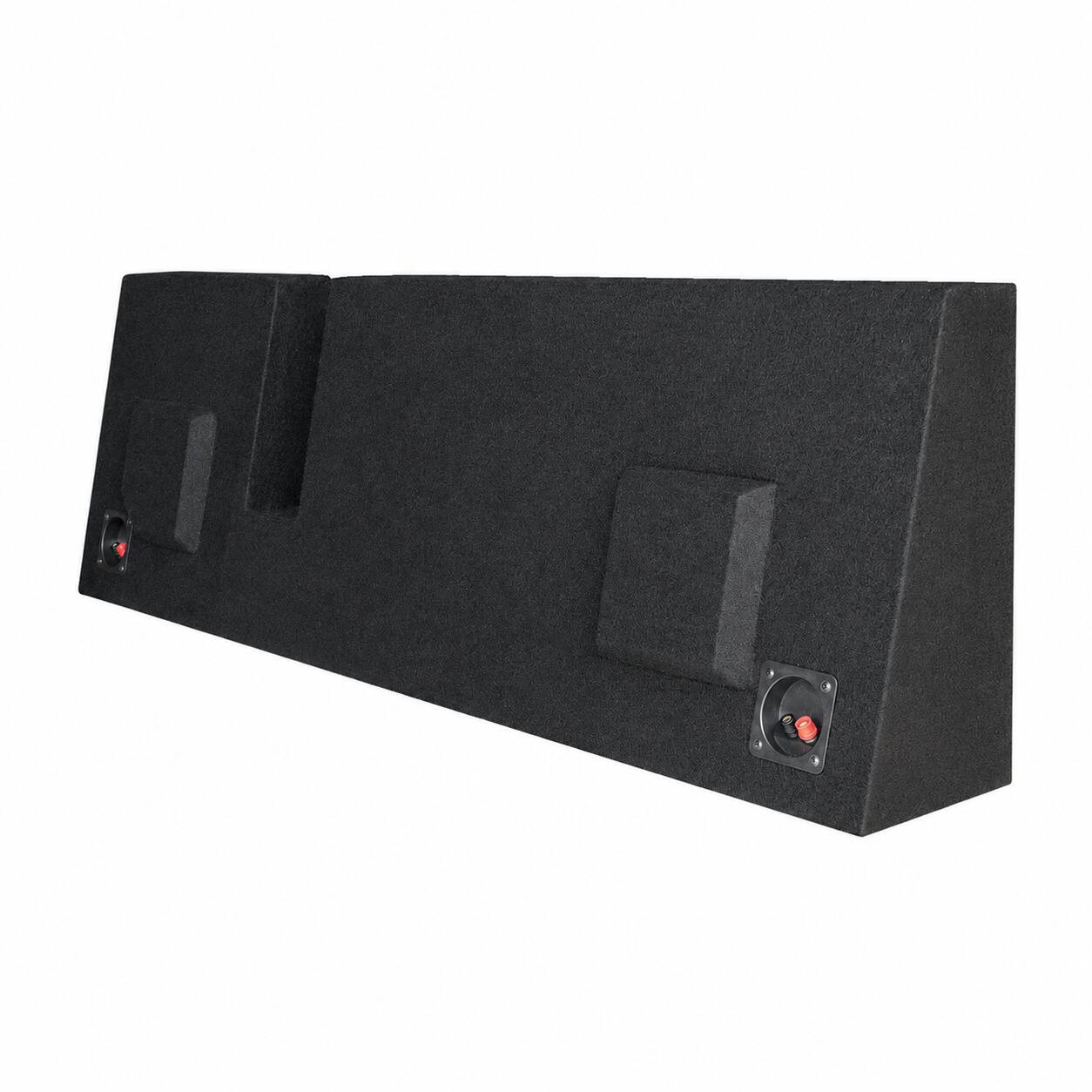 Alt View 3. SoundBox - SoundBox LCE-F007/10D, Ford F150 Extended Cab Dual 10 Subwoofer Enclosure, 2009-2014.