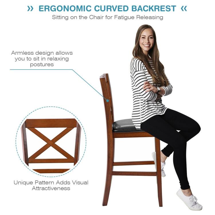 ERGONOMIC CURVED BACKREST  
Sitting on the Chair for Fatigue Releasing  

Armless design allows you to sit in relaxing postures  

Unique Pattern Adds Visual Attractiveness